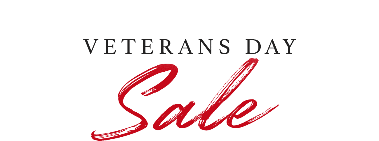 Veterans Day Sale - Shop Now!